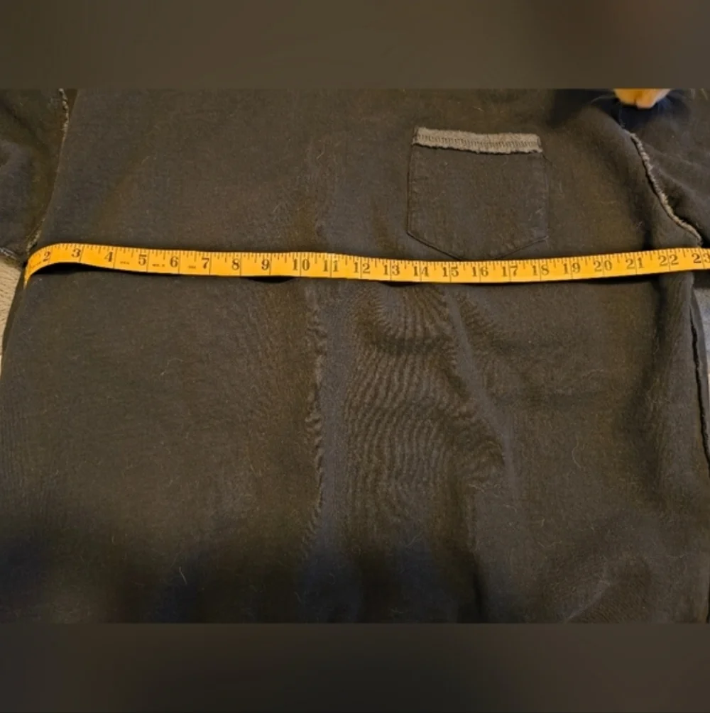 Free People We The Free black Wallace Pullover - Picture 7 of 9
